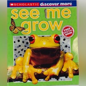 See Me Grow Childrens Book Arlon & Harris Illustrated Animals From Baby To Adult